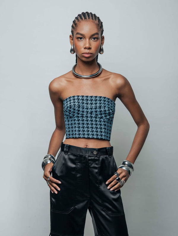 GALLUS BLUE WALLIS TOP