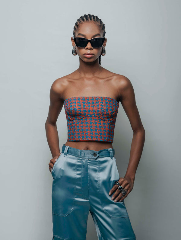 GALLUS TANGERINE TOP