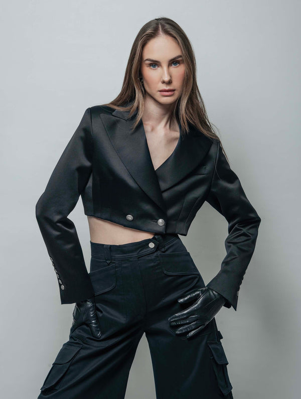 WHITAKER CROPPED BLAZER